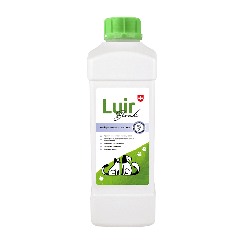 Luir Block Средство нейтрализатор запаха домашних животных,  1 л