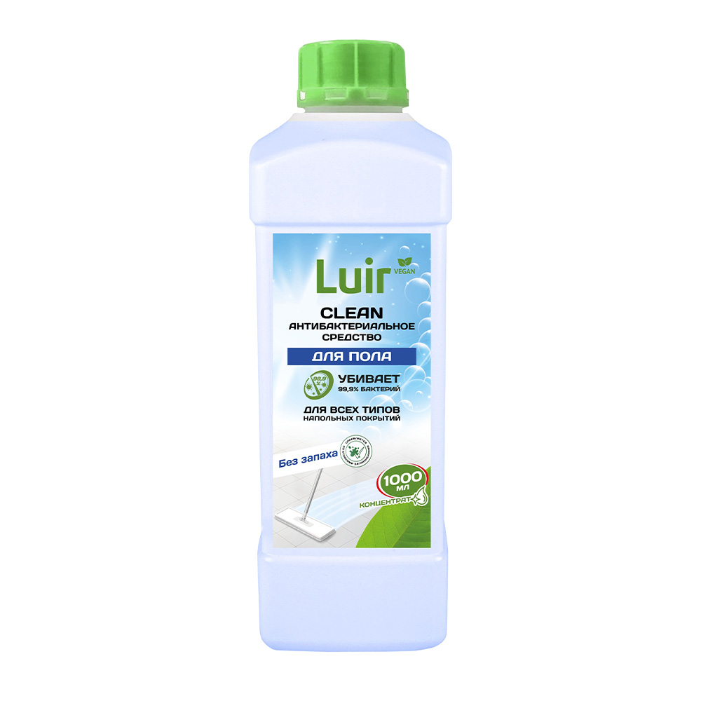 Luir Clean Средство для полов и поверхностей антибактериальное, 1 л