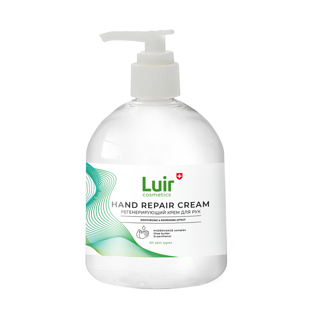 Luir cosmetics Крем регенерирующий для рук с дозатором, 500  мл