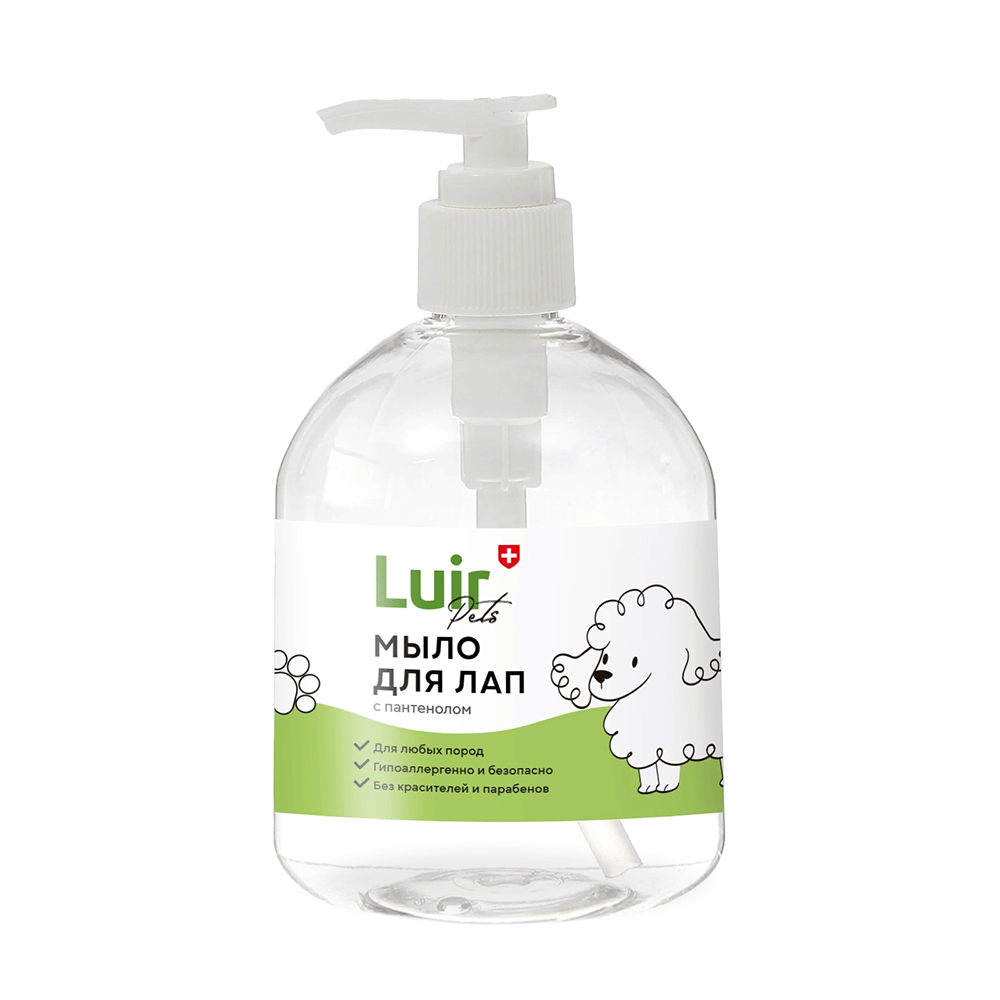 Luir Pets Мыло для лап животных, 500 мл