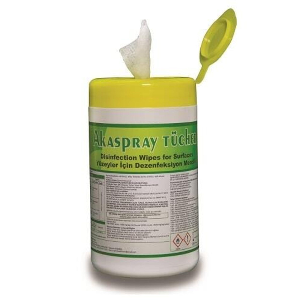 Detro Akasprey Wipes салфетки 100 шт